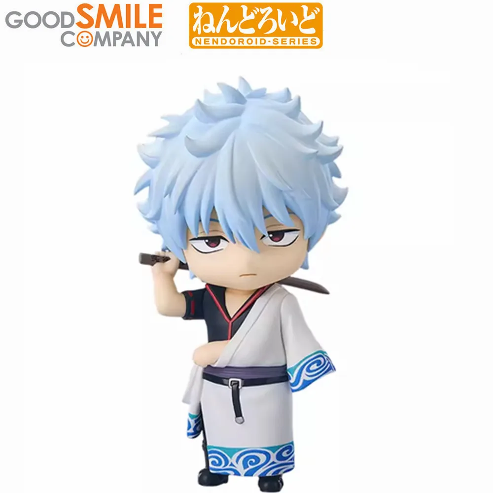 

Original Anime Figure Gintama Sakata Gintoki Kwaii Q Ver. Action Figurine Doll Cartoon PVC Model Collection Birthday Gift