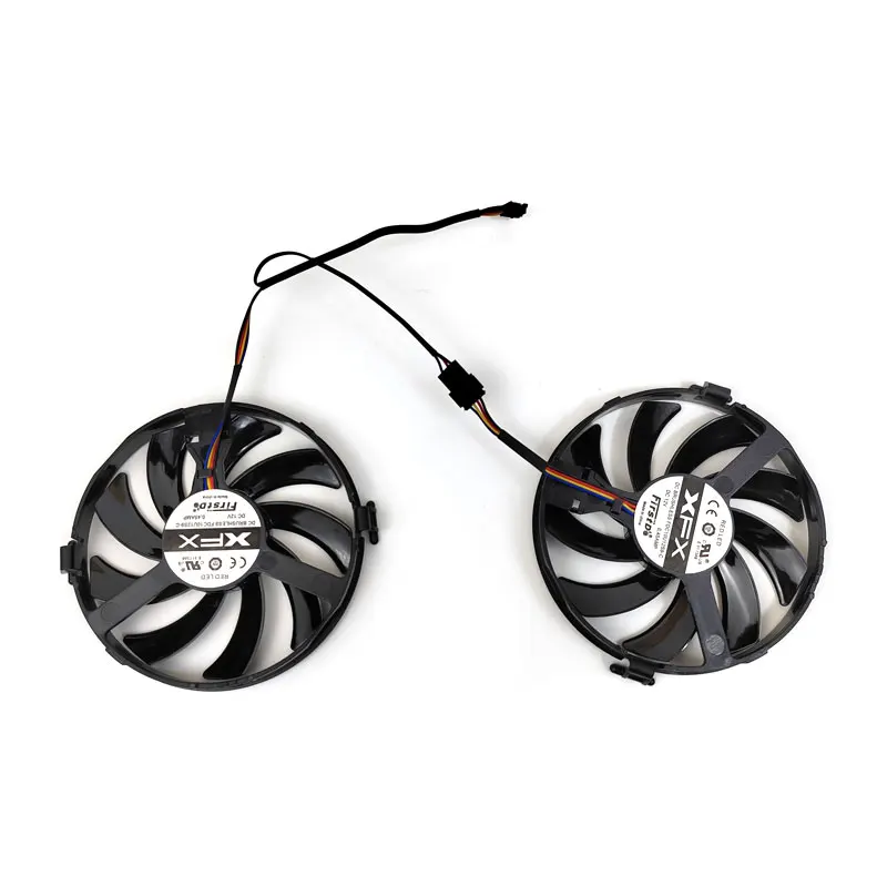 Baru Kipas untuk XFX R9 380X R9 370 370X RX460 560 Kartu Grafis FDC10U12S9-C