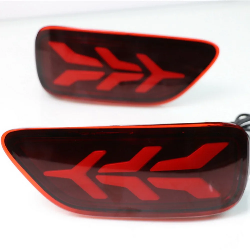 

July King Car Brake Lights compatible for Nissan Patrol Y62 2011-2019, LED Red Brake Light + Night DRL + Streamer Turn Signals