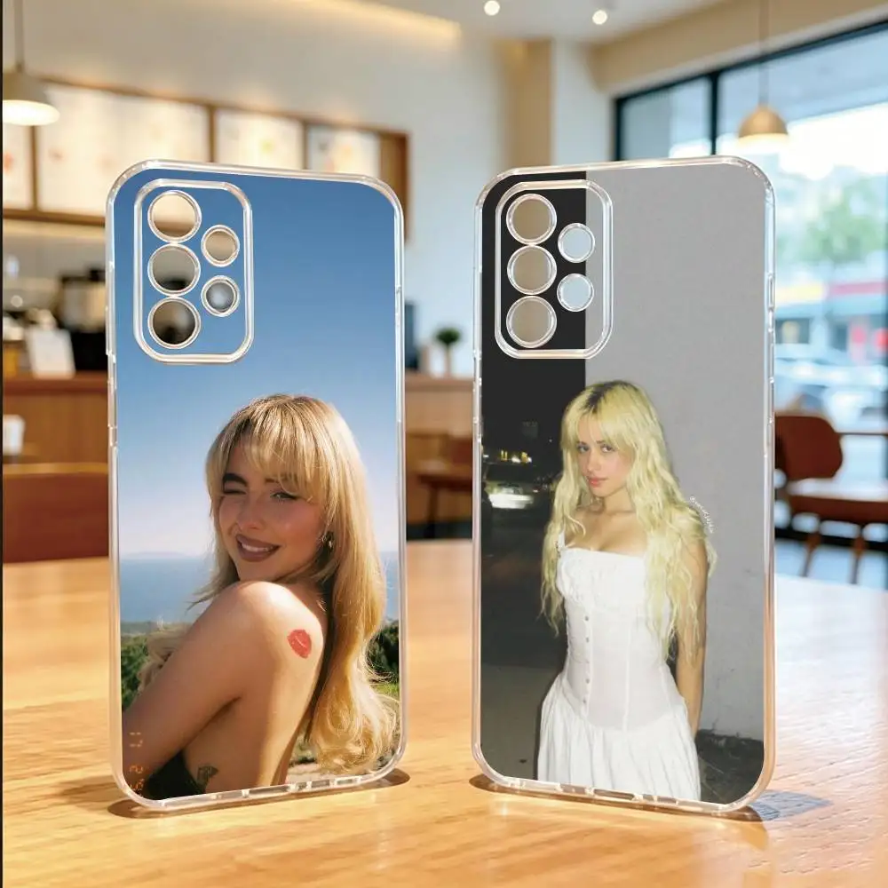 C-Camila C-Cabello Cxoxo  Phone Case Transparent Silicone Soft For Samsung S25,S24,S21,S22,S23,S30,Ultra,S20,Plus,Fe