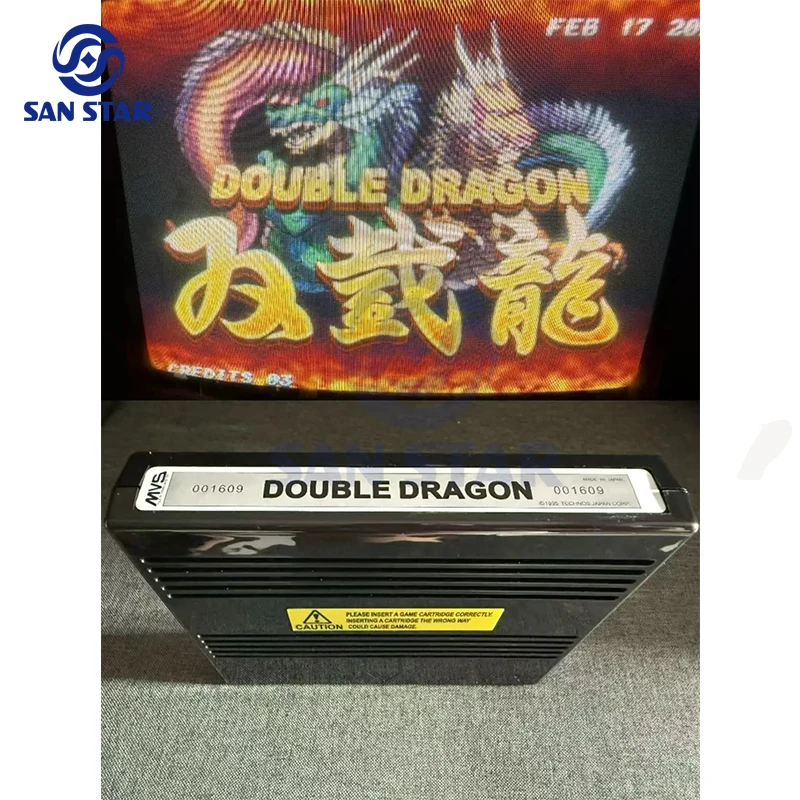 Double DRAGON MVS NEO GEO Retro Arcade Game COPY Cartridge Mainboard Complete Version