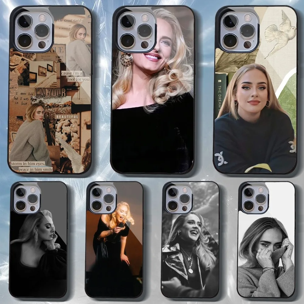 Singer Adele Adkins Phone Case For IPhone 16 15 14 13 Pro Max 11 12 Mini Alex Mirror For Magsafe Wireless Charging Cover