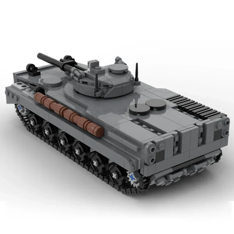 Modello di arma militare Moc Building Bricks BMP 3 Military Tank Technology blocchi modulari regali giocattoli di natale set fai da te assemblaggio