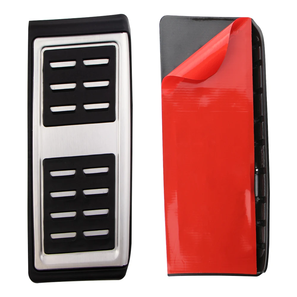 Rvs Auto Gaspedaal Rem Voetsteun Pedaal Cover voor Volkswagen VW GOLF7 MK7 Seat Ibiza Ateca Audi A1 Skoda Fabia