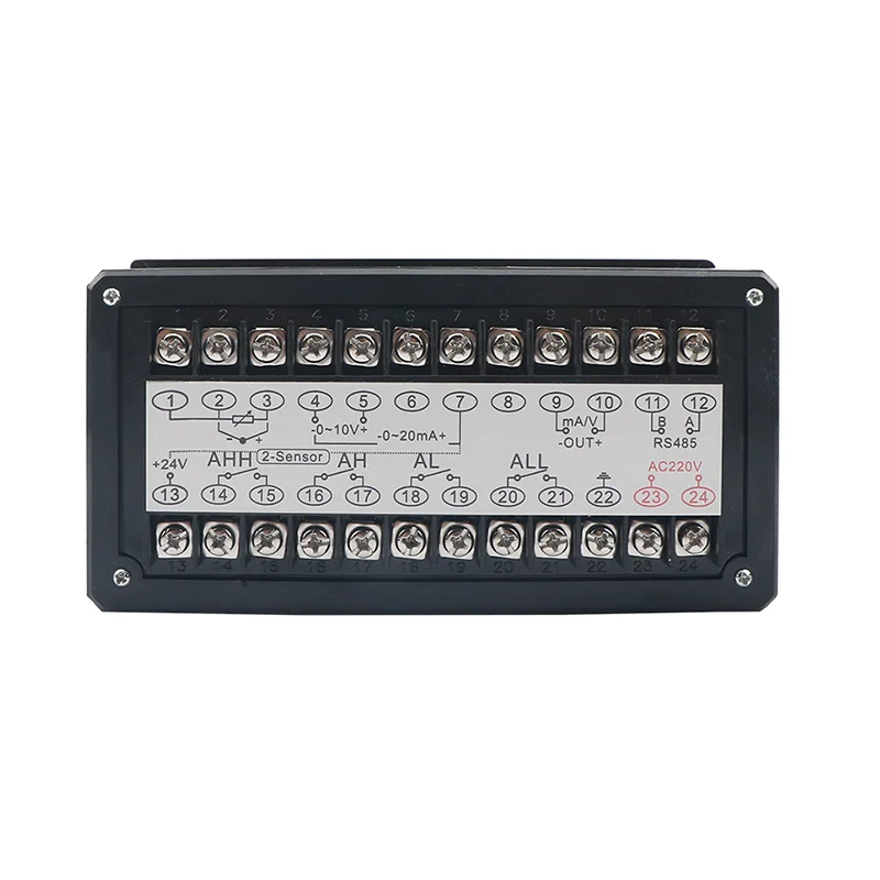 4 relè uscita 4-20mA AC220V potenza Display digitale automatico indicatore di livello del liquido serbatoio regolatore di livello dell\'acqua