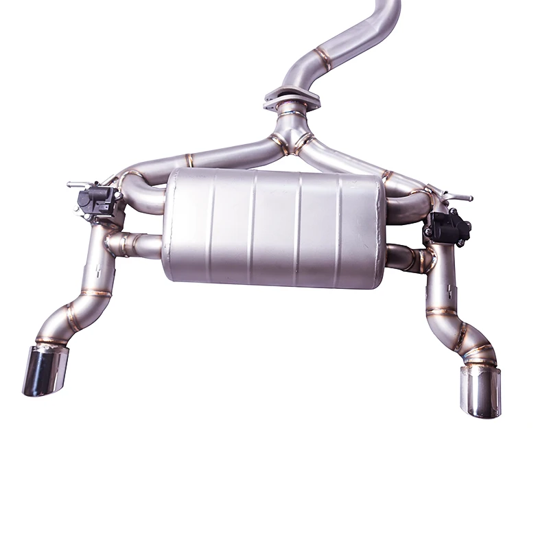 For Applicable to the 2013-2018 BMW 335i F30 3.0T SUS304 High-permance Mid Rear Valvetronic Exhaust with Muffler
