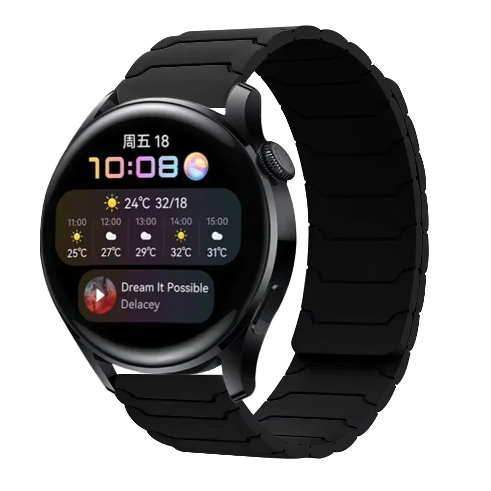 Магнитный силиконовый ремешок для Xiaomi Watch S4 S3 S2 S1 Pro, ремешок 22 мм для Xiaomi Watch 2 Pro Mi Watch Color2 Браслет