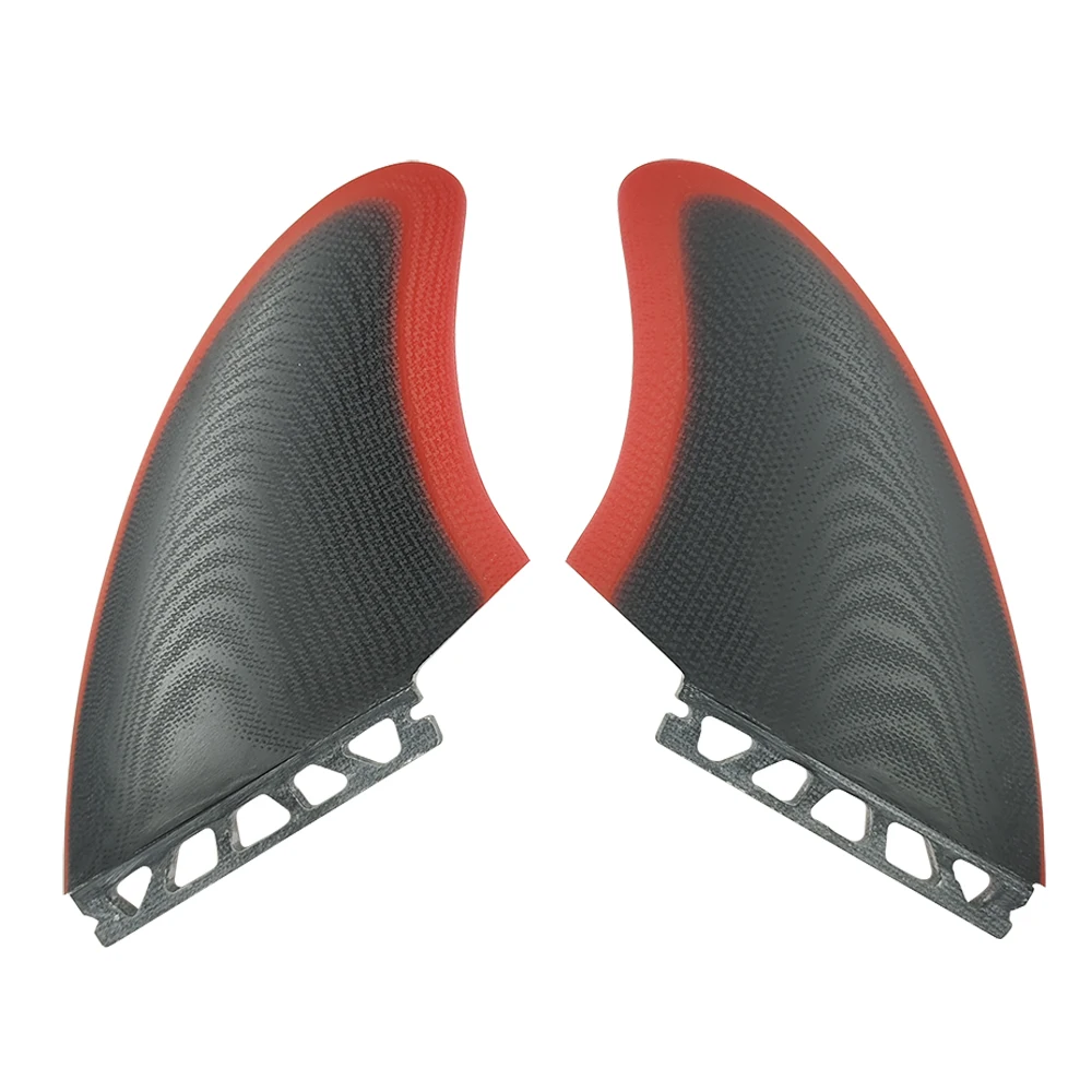 Płetwy do desek surfingowych K2 do UPSURF FUTURE Płetwy Keel Twin Tabs Quilhas Fibreglass Performance Core Surf Fins 3-kolorowa płetwa Funboard