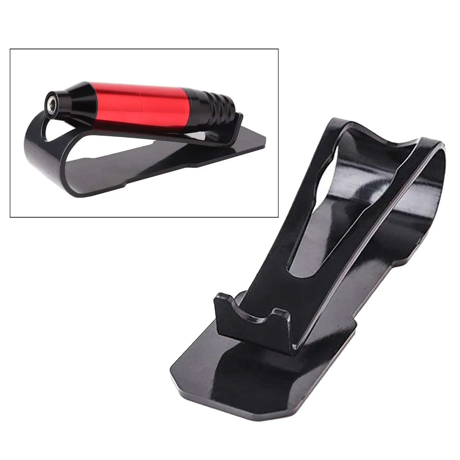 Soporte de acrílico para máquina, organizador de estante para bolígrafos de cejas y maquillaje