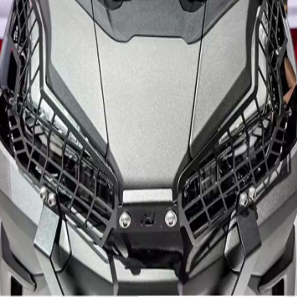 For Honda ADV350 ADV 350 ADV-350 2022-2025 Motorcycle Headlight Guard Grille Cover Protector Aluminum Black Accessories Kit