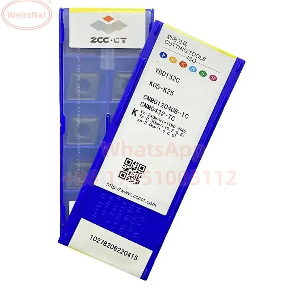 

ZCC.CT CNMG120404 CNMG120408 CNMG120412 CNMG120416 CNMG160608 CNMG160612 CNMG160616 YBD152C YB7315 Твердосплавные пластины CNMG