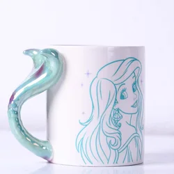 Disney The Little Mermaid Ariel Princess Villain Ursula Action Figure Toys  Ceramic Cup Anime Model Doll Christmas Gift For Kids