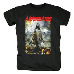 Annihilator Metal Rock Band T-Shirt Cotton For Men Women CS303