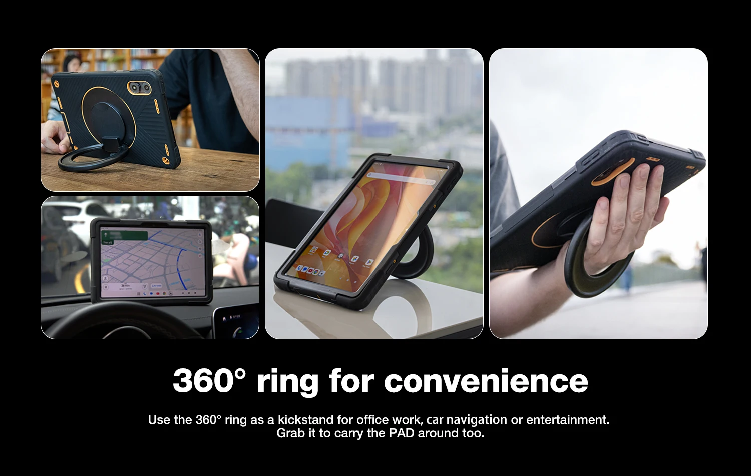 AGM P2 Active 11" FHD Rugged Tablet IP68 Waterproof/Dustproof 8GB RAM+256GB Android 14, G99, Widevine L1 P2W Durable Pad