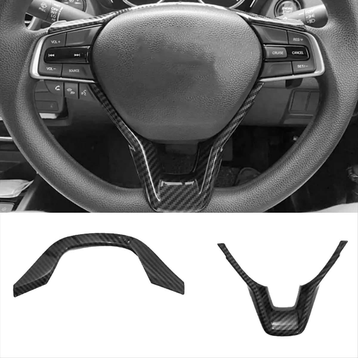 super-sale-car-steering-wheel-cover-trim-carbon-fiber-car-interior-accessories-for-honda-accord-2018-2022