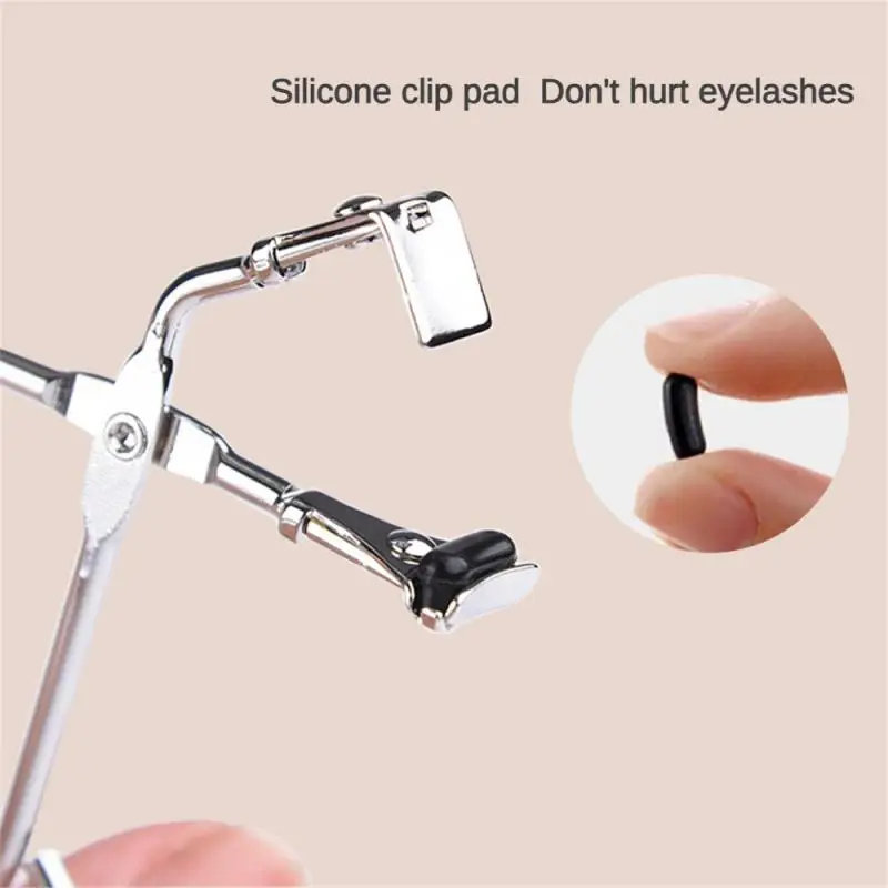 Mini Eyelash Curler Lasting Create The Perfect Curly Eyelashes Precision And Control Stainless Steel Easy To Carry Curling Iron