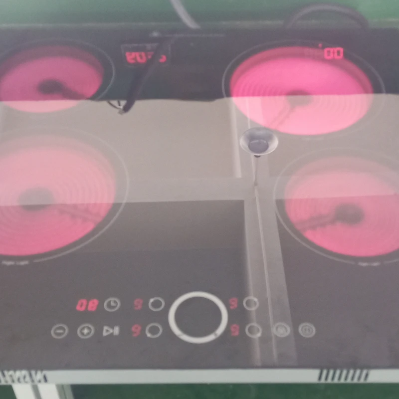 Burner ceramic hob infrared electric red stove