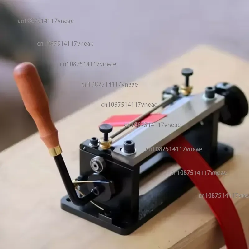 Customized Industrial Leather Splitter Hand Tool Manual Leather Skiving Machine with One Year Warranty