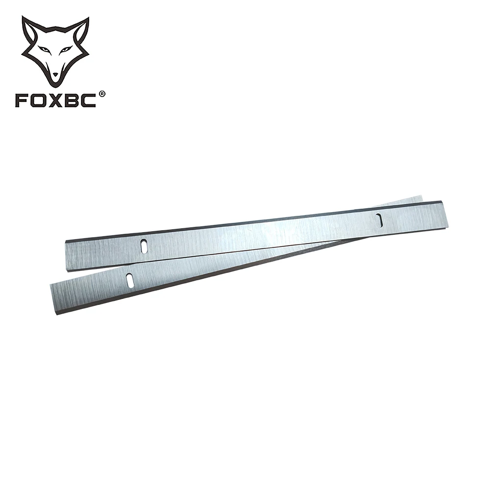 Foxbc 210mm x 16.5mm x 1.5mm hss plaina lâminas para einhell TH-SP 204,TC-SP 204 plaina 210mm plaina faca ferramenta para trabalhar madeira 2 peças