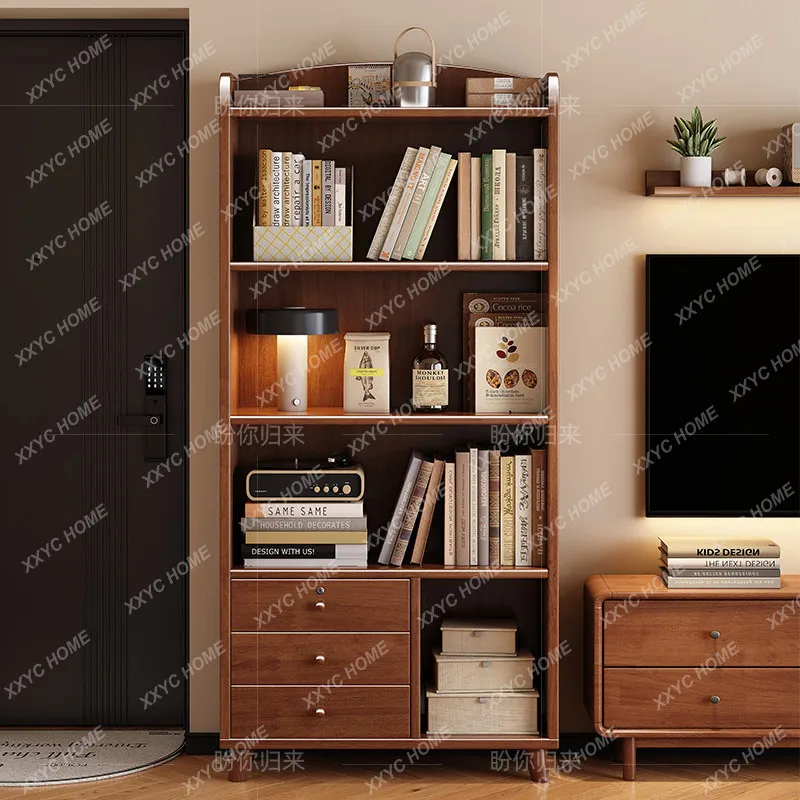 Extraction Locker Bookcase Space Saving Mechanism Aesthetic Bookshelf Hidden Storage Home Furniture