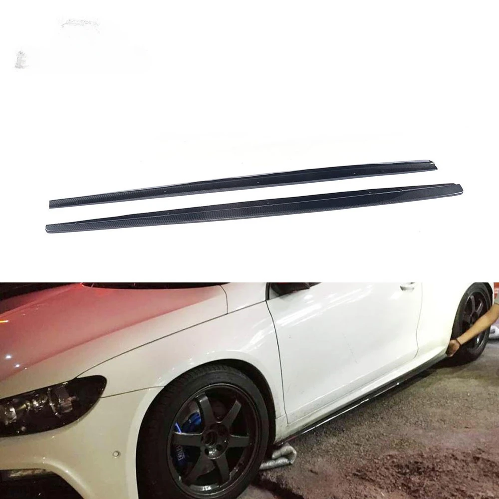 Carbon Car Side Skirt for Volkswagen VK SCIROCCO R GTS 09-16