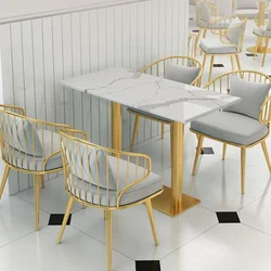 Nordic resto moderno cadeiras de jantar pernas metal luxo meados do século designer cadeiras cinza confortável meuble salão móveis para casa