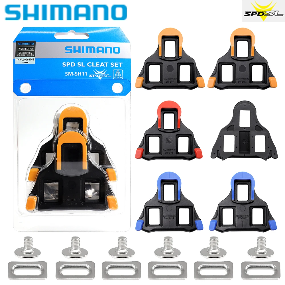 Shimano Road Bike Pedal Cleat SH11 Bicycle Cleats Original Box Shoes Cleats Bike Pedal Road Cleats Speed System SH10 SH11 SH12