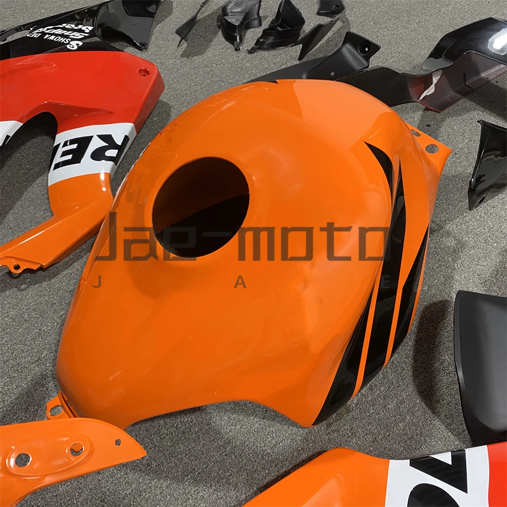 For CBR600 2001-2003 F4I 2001 2002 2003 Motorcycle Bodywork Set High Quality Injection ABS Plastics Fairings Repsol Orange B