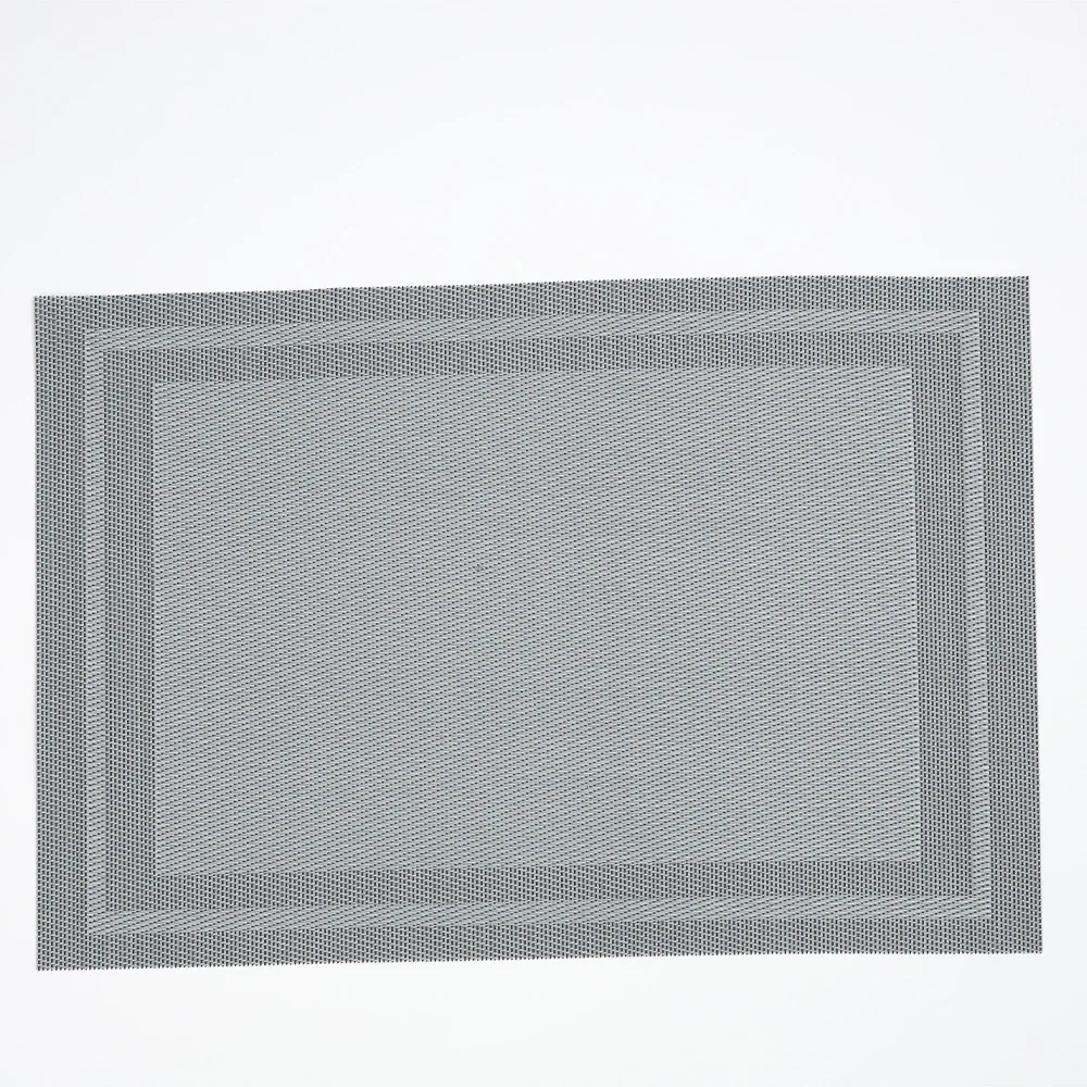 Placemats Set of 4, Heat-Resistant Woven Vinyl Placemat, Non-Slip Washable PVC Table Mat, Easy to Clean Premium Plastic Mats image 3