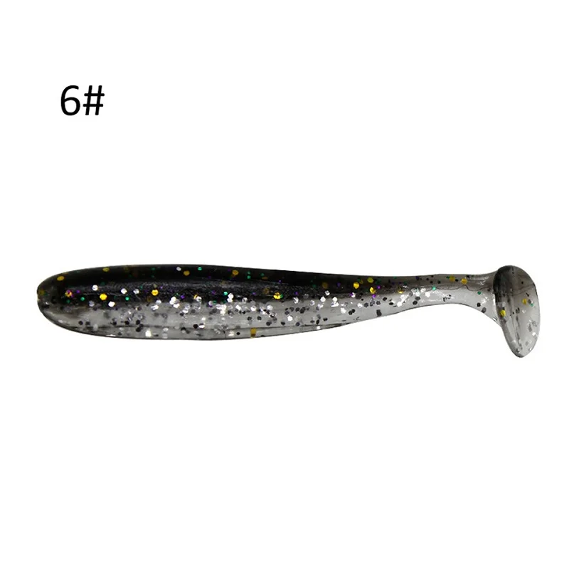 10Pcs Worm Silicone… - image