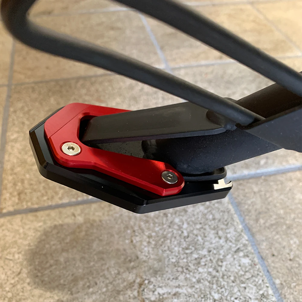 Für Ducati Hypermotard V2 2026 Hypermotard 950 SP 698 796 821 939 Motorrad-Seitenständer-Verlängerungspad Ständer-Parkstütze – Detail 6
