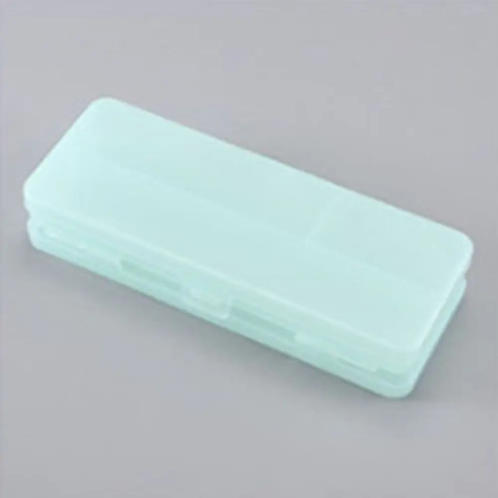 

Plastic Transparent Pencil Case Storage Box Macaron Dual-Layer Pencil Box Pencil Holder Large Capacity Simple Pen Case Student