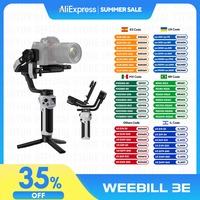 ZHIYUN Official CINEPEER WEEBILL 3E 3-Axis Camera Stabilizer Gimbal Blutooth Control Cameras Gimbals for DSLR Mirrorless Cameras