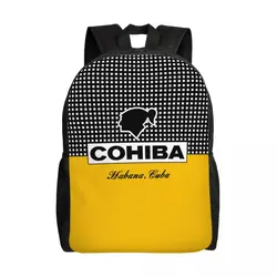 Customized Cuban Cohiba Backpacks Women Men Casual Bookbag for College School Bags