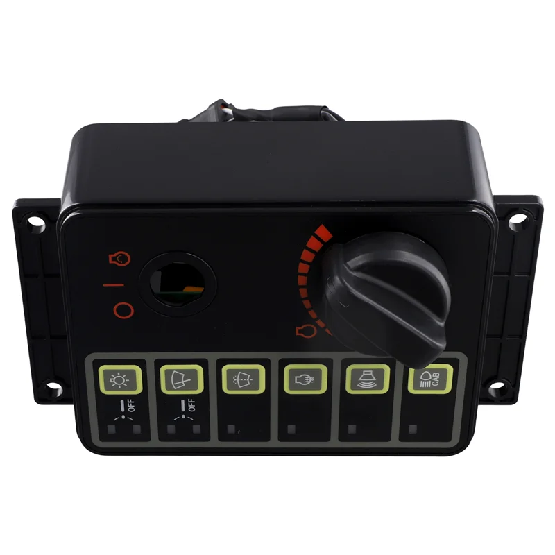 

H5-Headlight Wiper Switch Throttle Touch Switch 21N8-20505 21N820505 For Hyundai Excavator R290LC-7A R320LC-7A R360LC-7A
