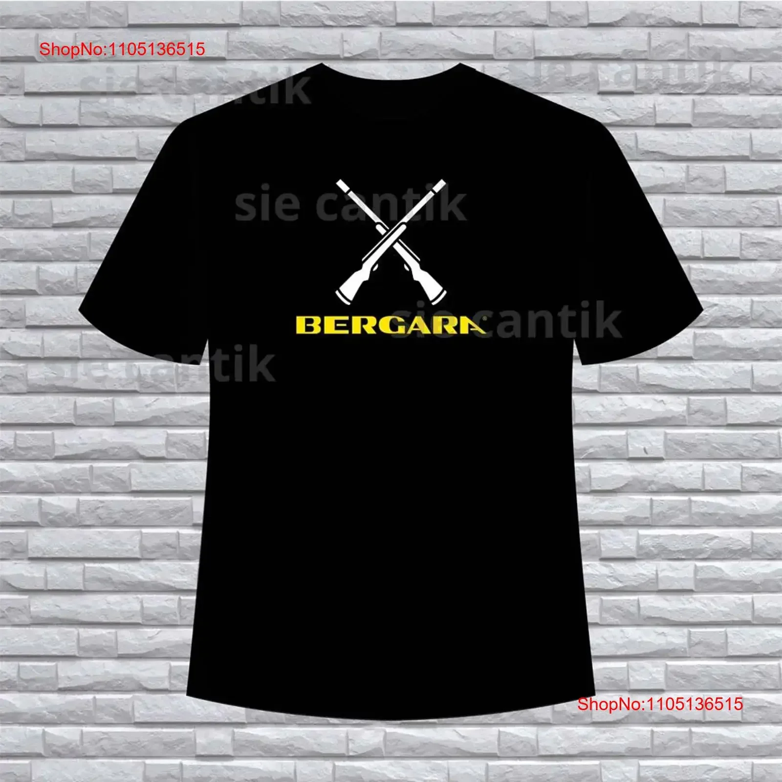 

Bergara rifles Logo American T Shirt Funny Size S to 5XL vintage Washed Stretched Comfortable Breathable Versatile Stylish