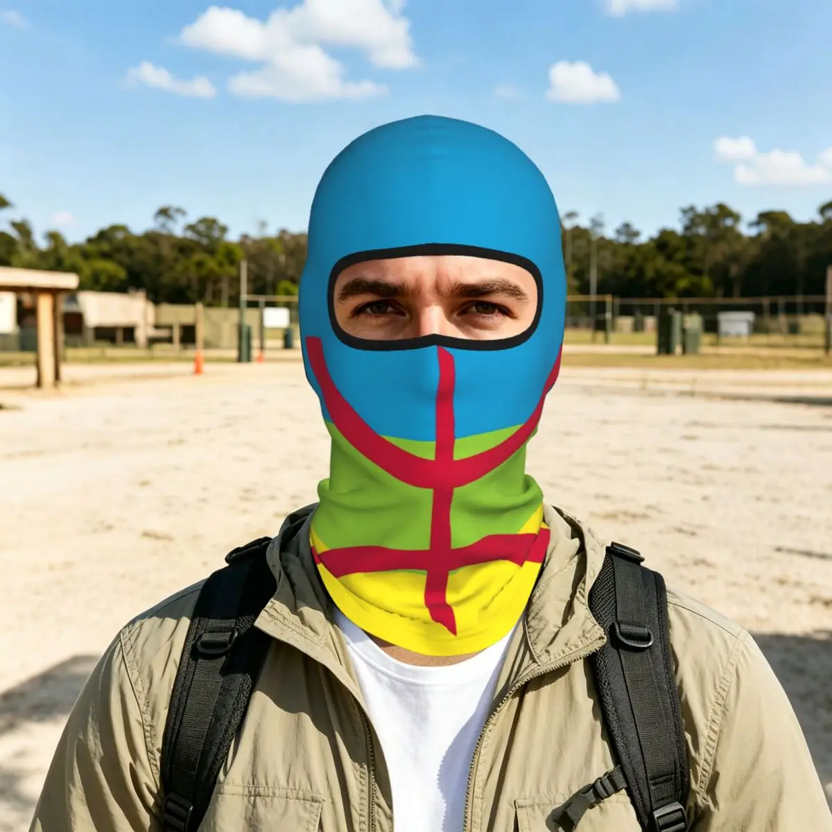 Outdoor Cool Sunscreen Motorcycle Face Mask Moto Biker Wind Cap Mask Stopper Windproof Bicycle Cycling Headgear