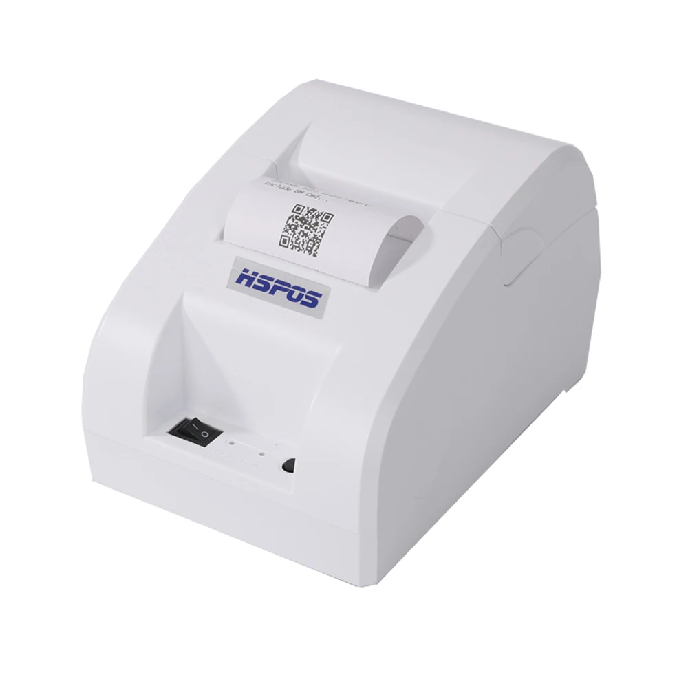 58MM USB Bluetooth Thermal Receipt Printer High Speed Printing 80mm/sec Compatible with ESC/POS Print Commands for Restaurant