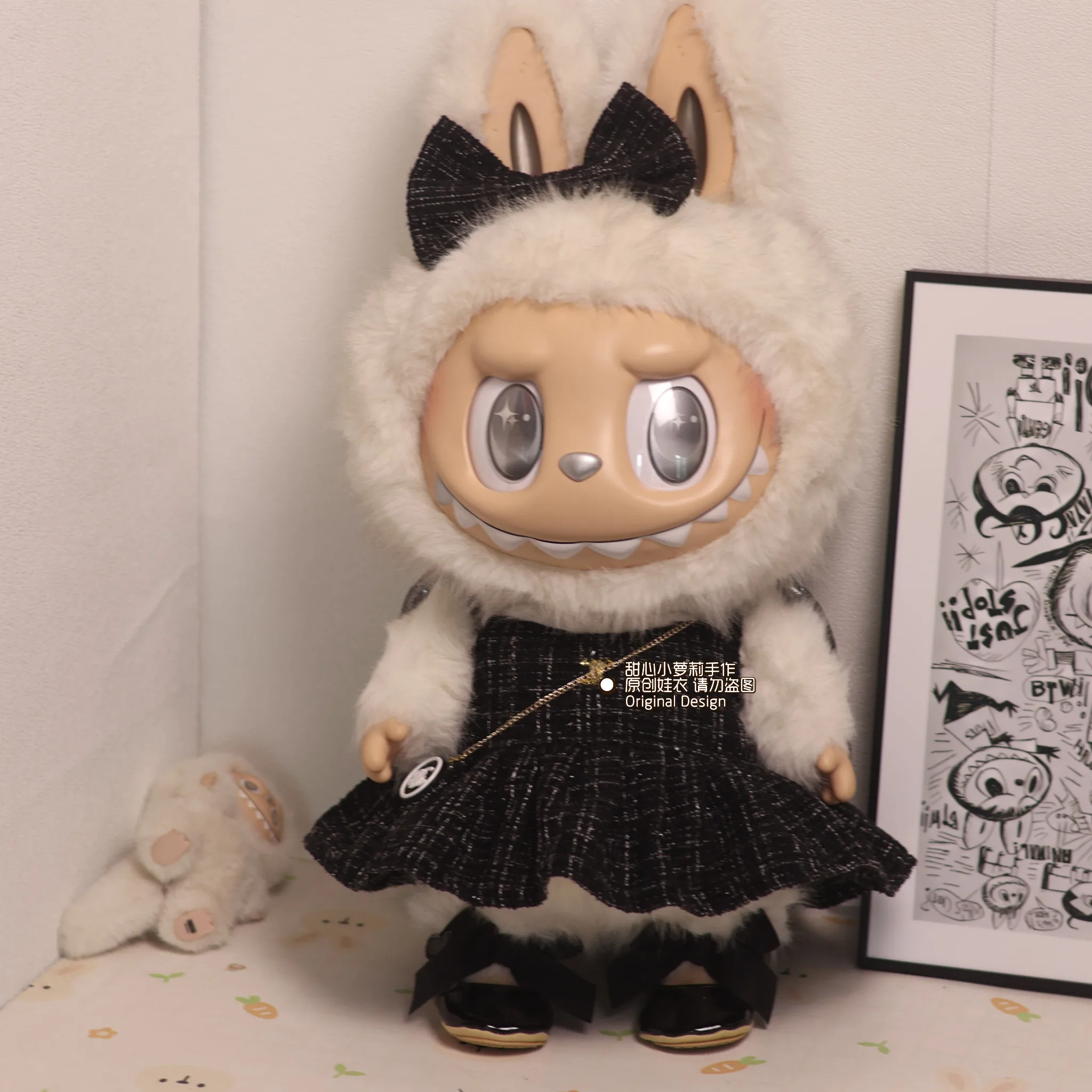 

New Original 58cm Big Leader Zimomo Doll Clothes Cloudy Angel Outfit Cute Baby Doll Clothing Dress Up Accessories