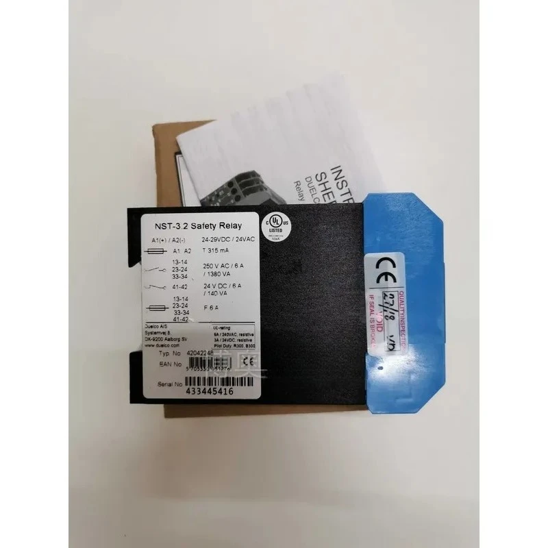 Denmark NST-3.2 24VAC/DC Safety Relay NST-3/NST-3.2CL New Inquiry