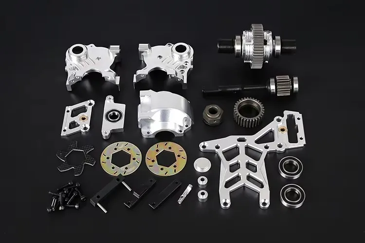 CNC-bewerking Achteras Versnellingsbak Bovenste Verbindingsplaat montage voor 1/5 HPI ROFUN BAJA 5B 5T 5SC