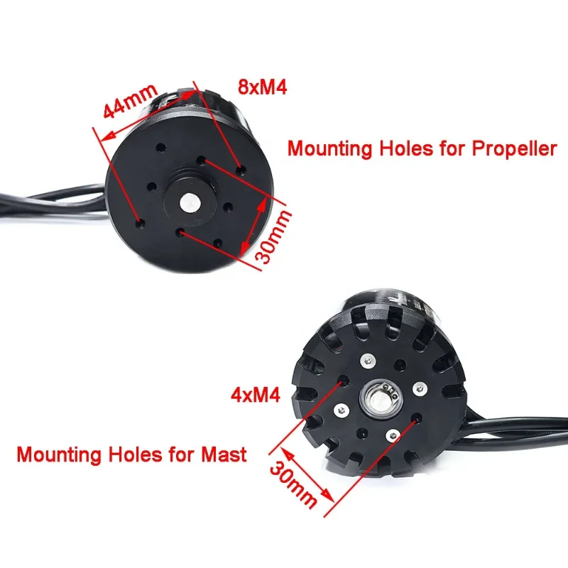 6579 110KV 7.5KW Efoil محرك مقاوم للماء للكهرباء لتقوم بها بنفسك احباط Hydrofoil قارب كهربائي قرنة كهربائية كاياك