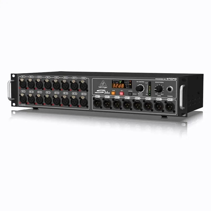 S16 16-channel Digital Interface Box, DL16 Interface Box, Conference Performance, Stage Band, Audio Pre-amplifier Processor