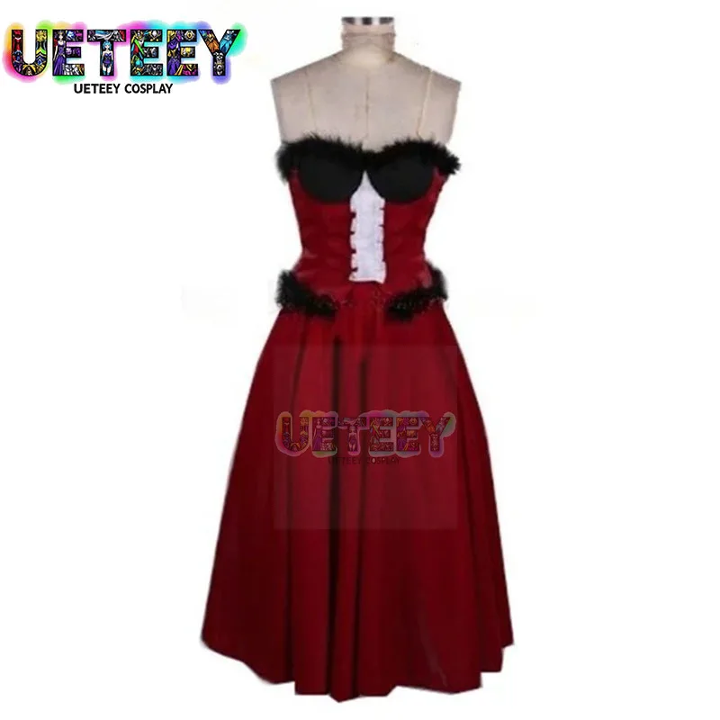 UETEEY Bakemonogatari Monstory Monogatari Oshino Shinobu زي أحمر كوس ملابس تنكرية مقاس مخصص #1