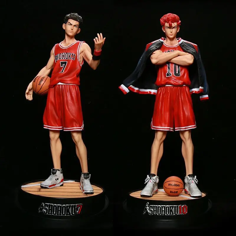 

33-34cm Anime SLAM DUNK Figure 7 Ryota Miyagi 10 Sakuragi Hanamichi PVC Action Figure Series Infinity Figurine Model Doll Toy