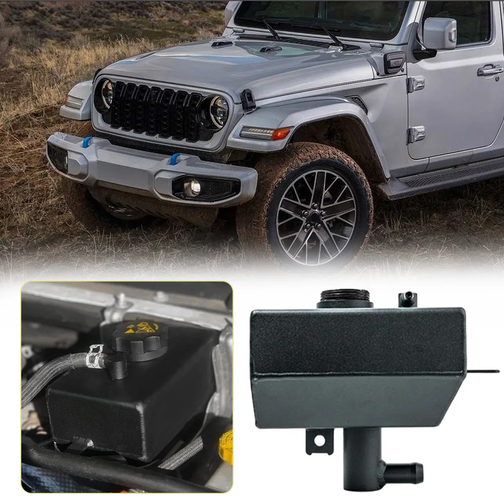 

Для Jeep Wrangler JL JLU 2.0/3.6L 2018-2025 68364312AC 68364312AA Бутылка для восстановления резервуара охлаждающей жидкости