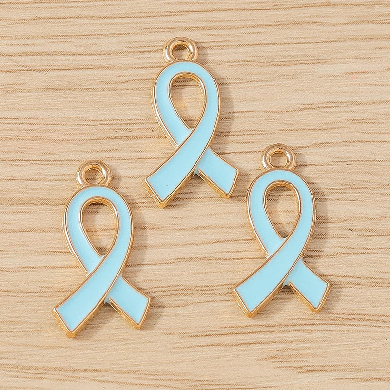 10pcs 11x21mm Cute Enamel Ribbon Bow Charms Pendants for Jewelry Making DIY Earrings Necklace Bracelets Handmade Crafts Supplies