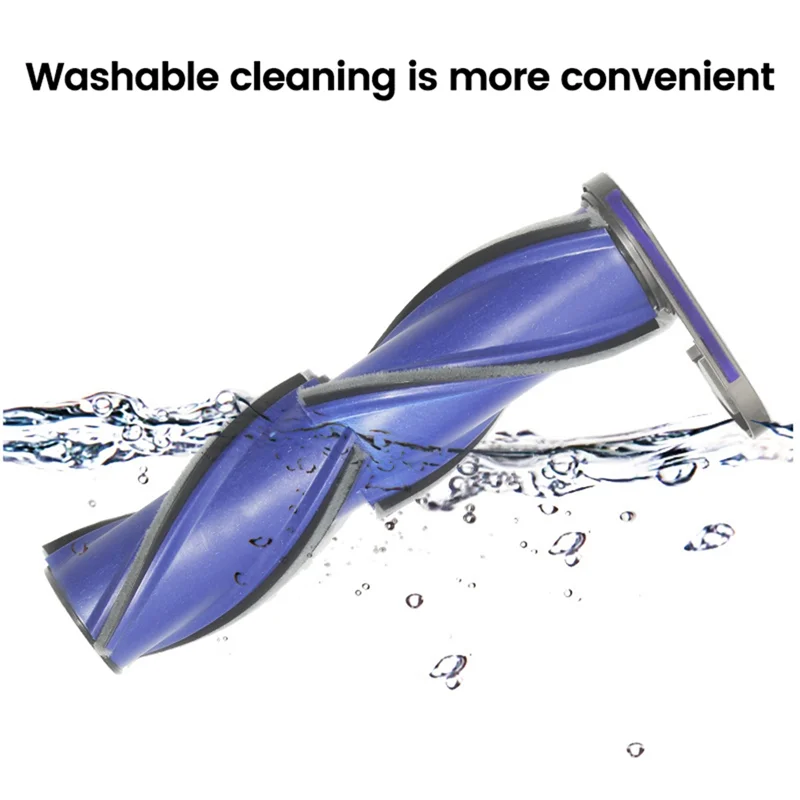 

A63Z Top Cleaner Head Bristle Roller Brush For Dyson V7 V8 V10 V11 V15 Cordless Vacuum Attachment With Dust LED Lights