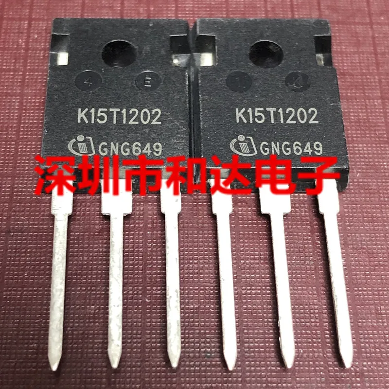 10PCS/Lot IKW15N120T2 K15T1202  MOS TO-247 1200V 30A  Really Stock Original Best Quality Guarantee Fast Shipping