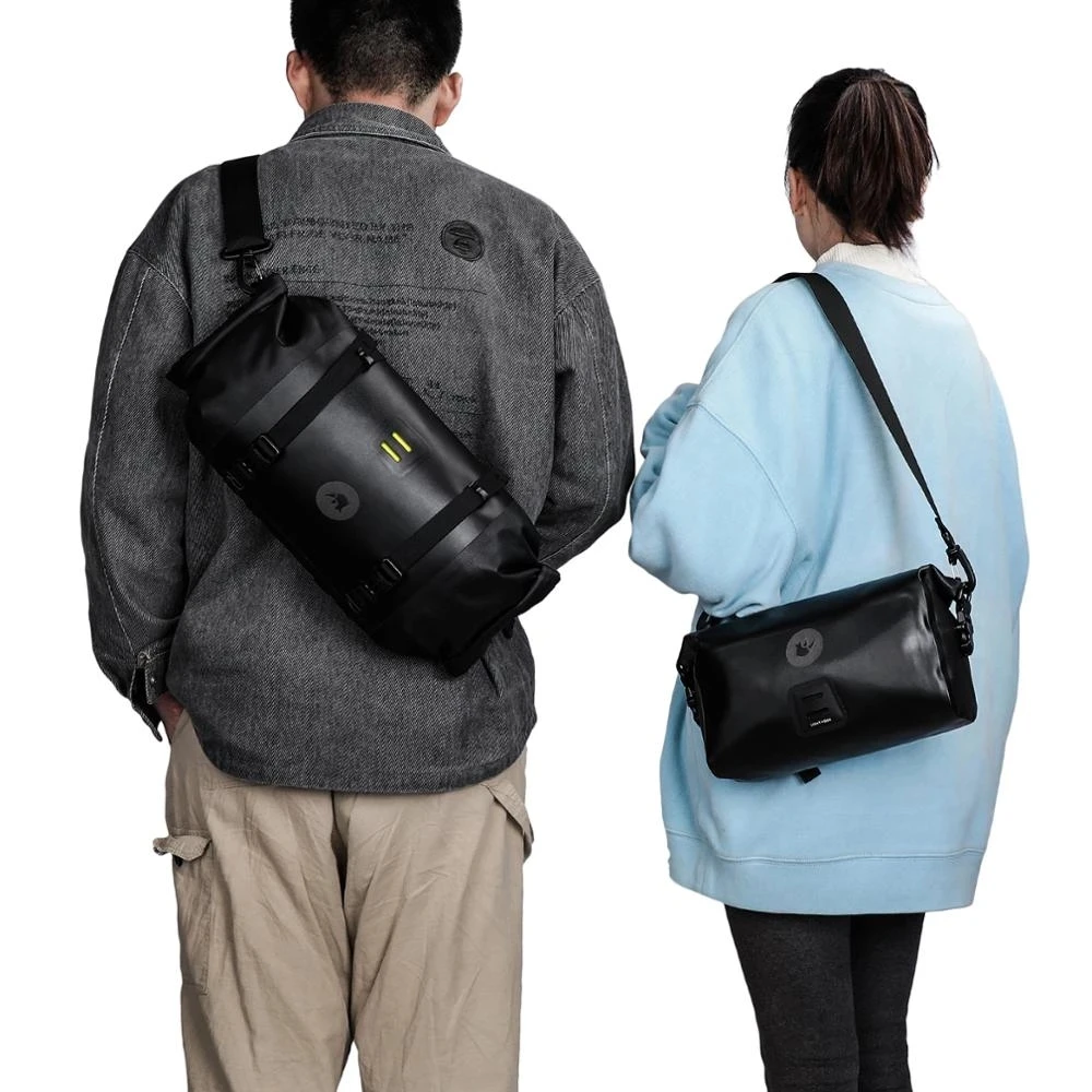 Rhinowalk Bicycle Handlebar Bag 4L-12L Bike Bag Backpack Multifunctional MTB Cycling Bag Front Tube Bag Bike Accessories